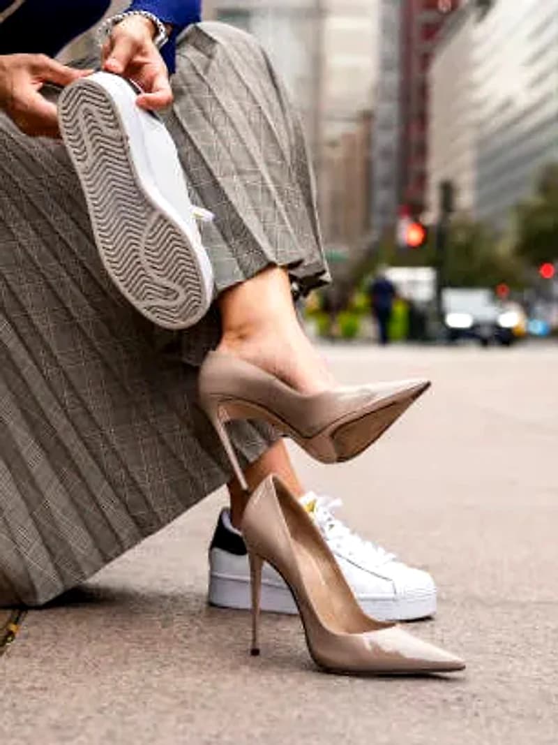 Swapping heels for sneakers, from the CLEONE ladies range